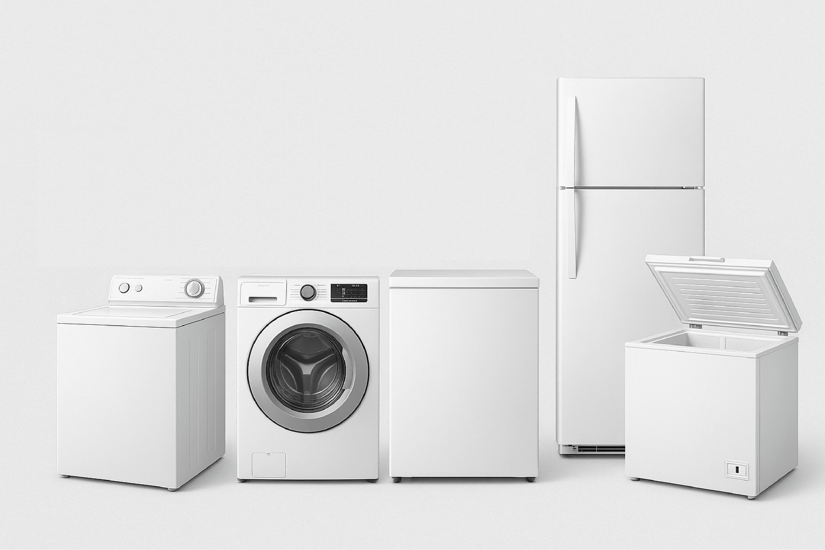Lavadoras, secadoras, refrigeradores y mucho más disponibles para rentar en Kansas City
